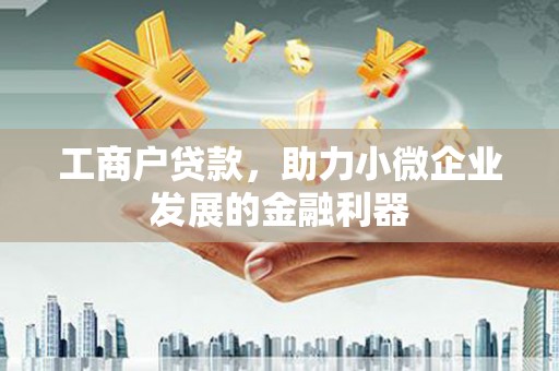 湘西工商户贷款，助力小微企业发展的金融利器