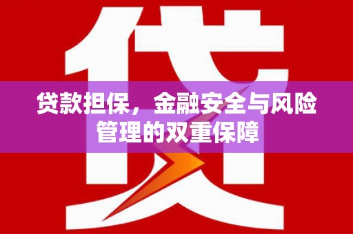 湘西贷款担保，金融安全与风险管理的双重保障