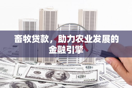 湘西畜牧贷款，助力农业发展的金融引擎