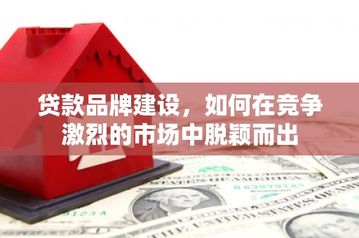 湘西贷款品牌建设，如何在竞争激烈的市场中脱颖而出