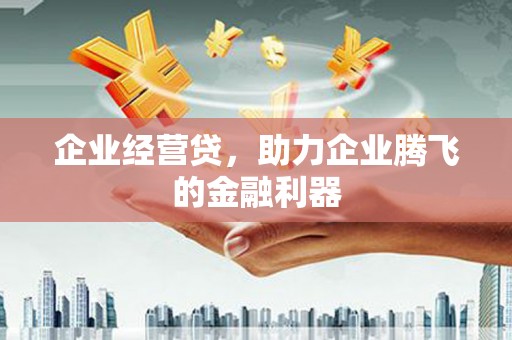 湘西企业经营贷，助力企业腾飞的金融利器