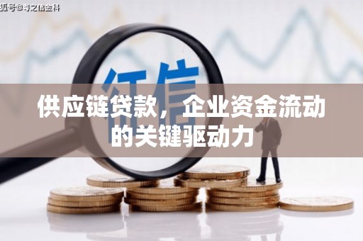 湘西供应链贷款，企业资金流动的关键驱动力