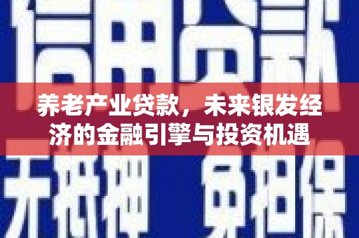 湘西养老产业贷款，未来银发经济的金融引擎与投资机遇