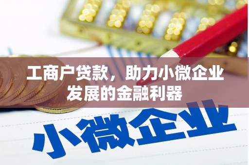 湘西工商户贷款，助力小微企业发展的金融利器