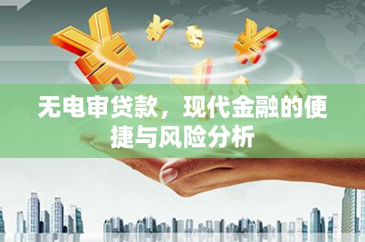 湘西无电审贷款，现代金融的便捷与风险分析