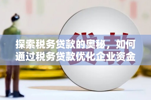 湘西探索税务贷款的奥秘，如何通过税务贷款优化企业资金流
