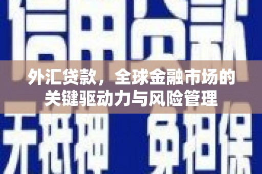 湘西外汇贷款，全球金融市场的关键驱动力与风险管理
