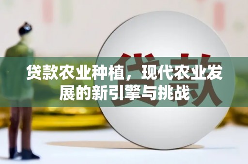 湘西贷款农业种植，现代农业发展的新引擎与挑战