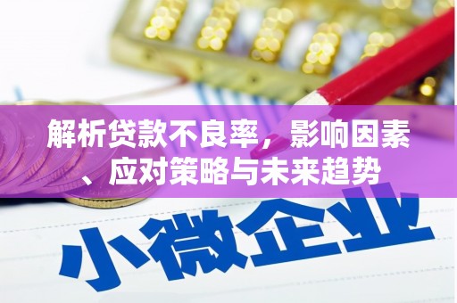 湘西解析贷款不良率，影响因素、应对策略与未来趋势
