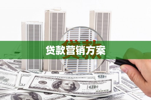 湘西贷款营销方案