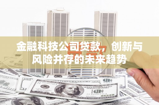 湘西金融科技公司贷款，创新与风险并存的未来趋势