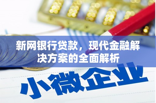 湘西新网银行贷款，现代金融解决方案的全面解析