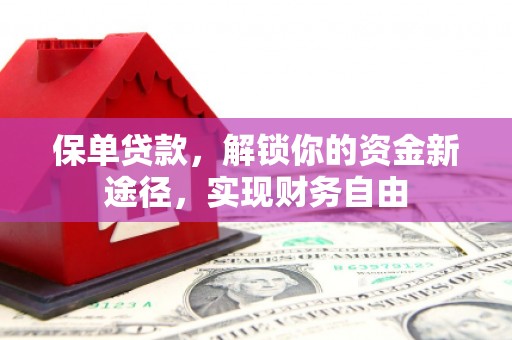 湘西保单贷款，解锁你的资金新途径，实现财务自由