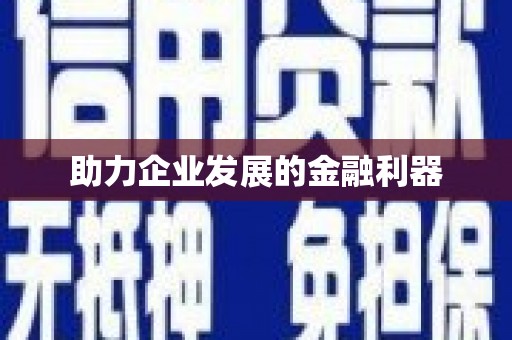 湘西助力企业发展的金融利器