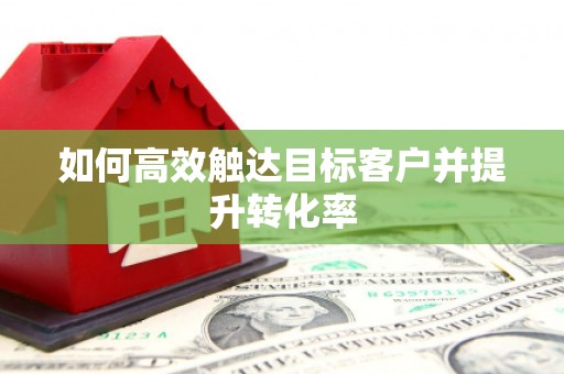 湘西如何高效触达目标客户并提升转化率